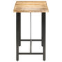 Voir la diapositive 3 : VIDAXL Table de bar 180x70x107 cm Bois de manguier brut