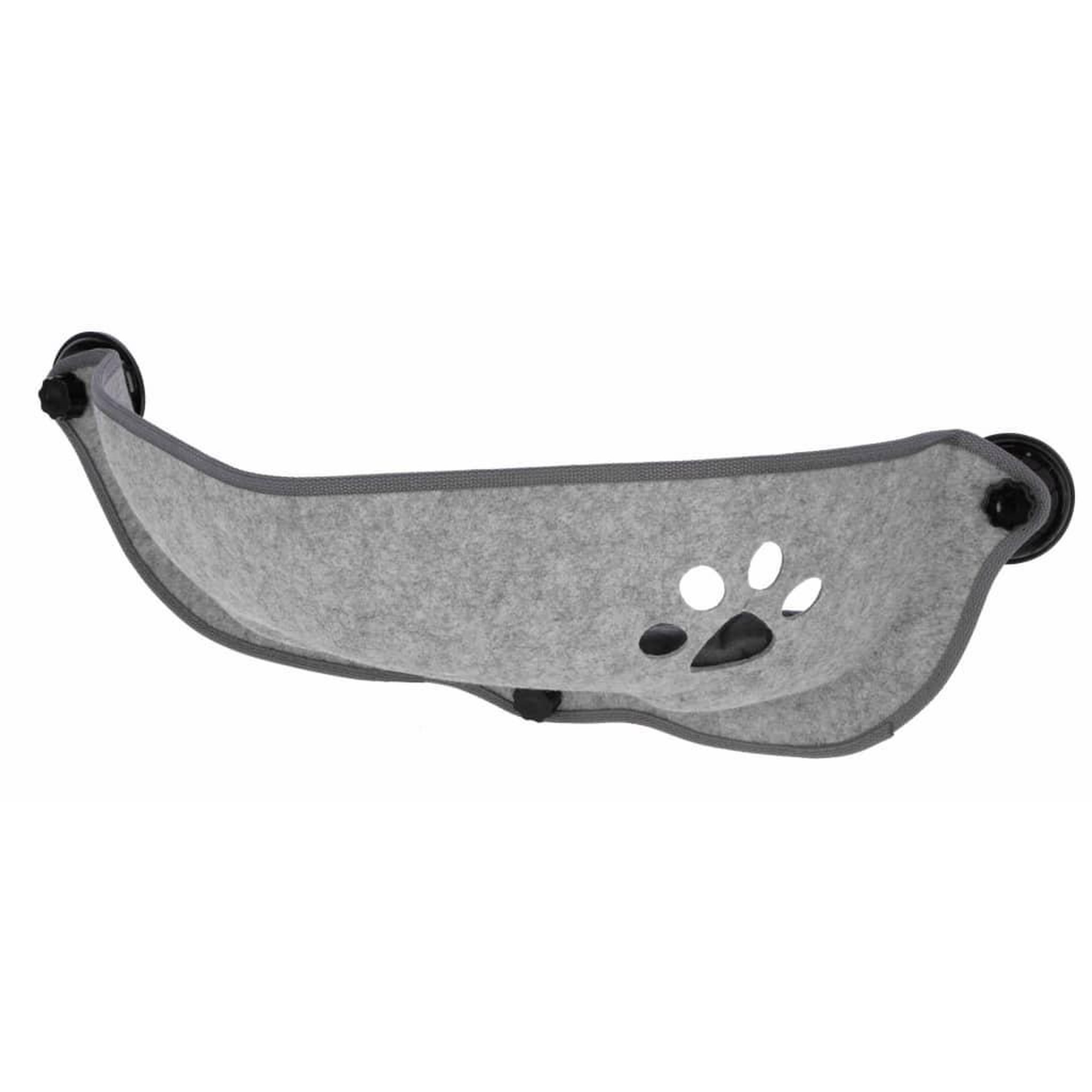 Voir la diapositive 2 : KERBL Kerbl Lit de bronzage de fenetre pour chat Filzino 70x26x26 cm Gris