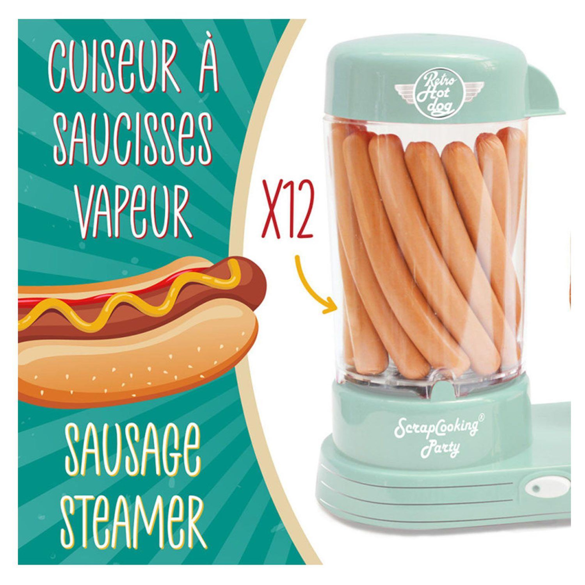Voir la diapositive 4 : SCRAPCOOKING Machine Hot-dog