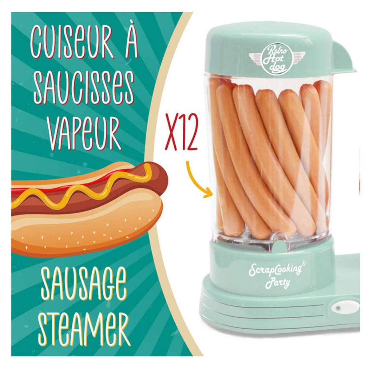 SCRAPCOOKING Machine Hot-dog