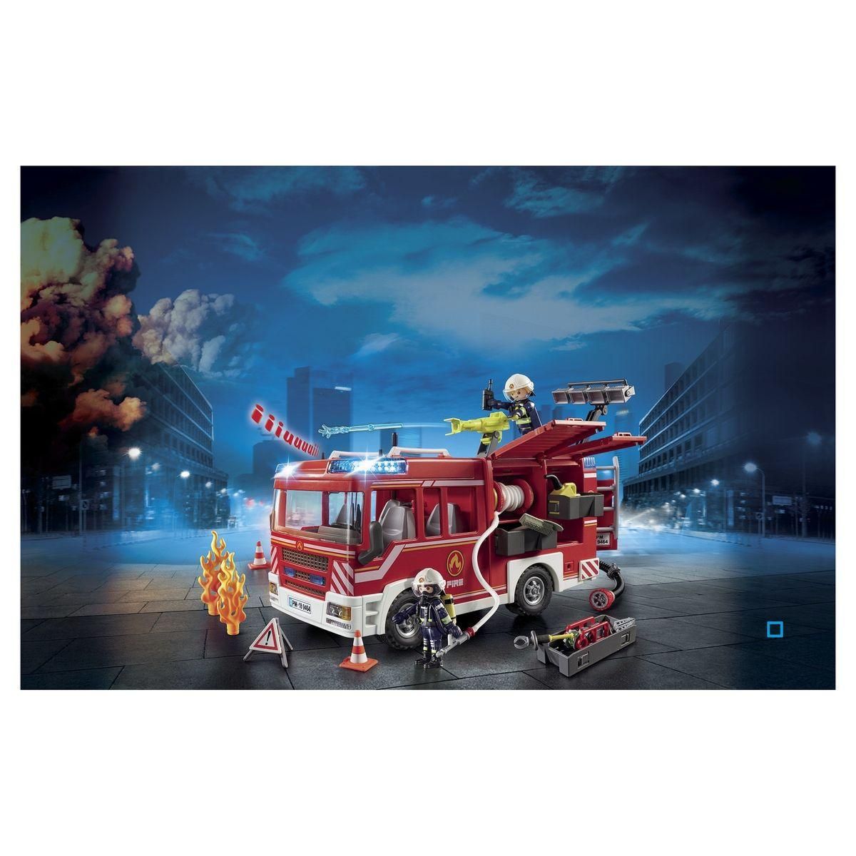 PLAYMOBIL 9464 - City Action - Fourgon d'intervention des pompiers