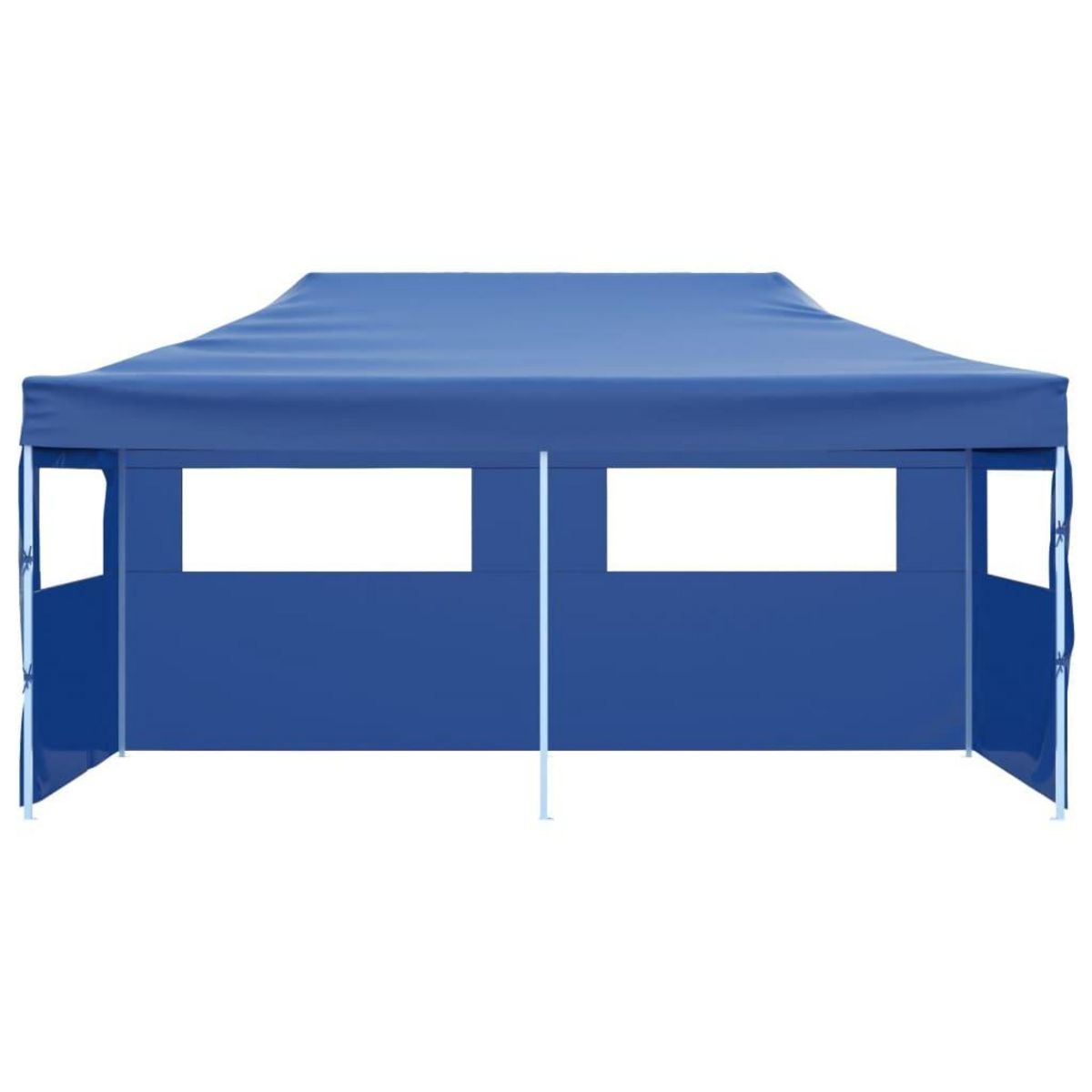 VIDAXL Tente de reception pliable bleue 3 x 6 m