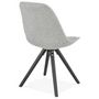 Voir la diapositive 3 : Paris Prix Chaise Scandinave  Yolanda  82cm Gris & Noir