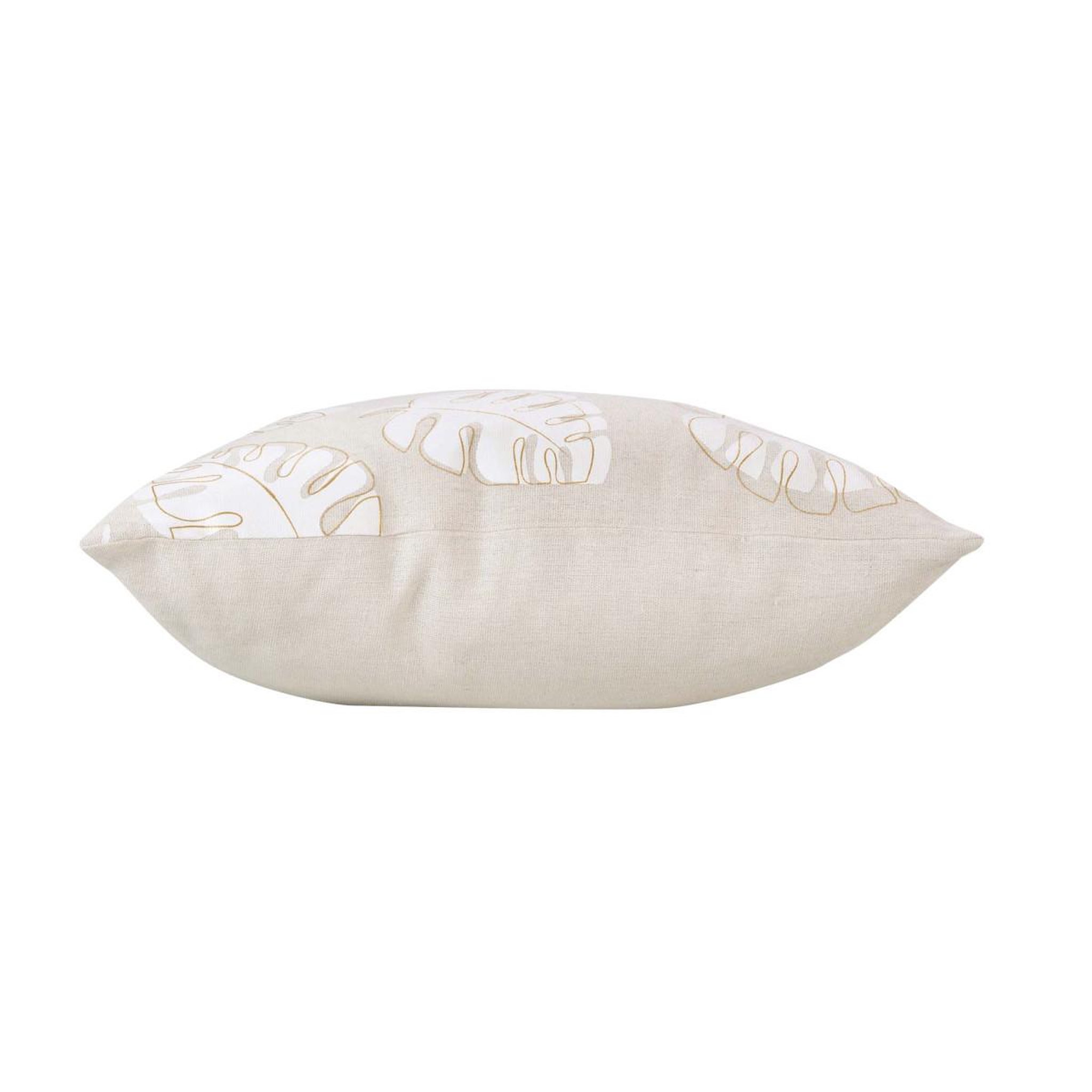 Voir la diapositive 2 : Douceur d'Intérieur Coussin déco imprimé  evasion  45x45cm beige