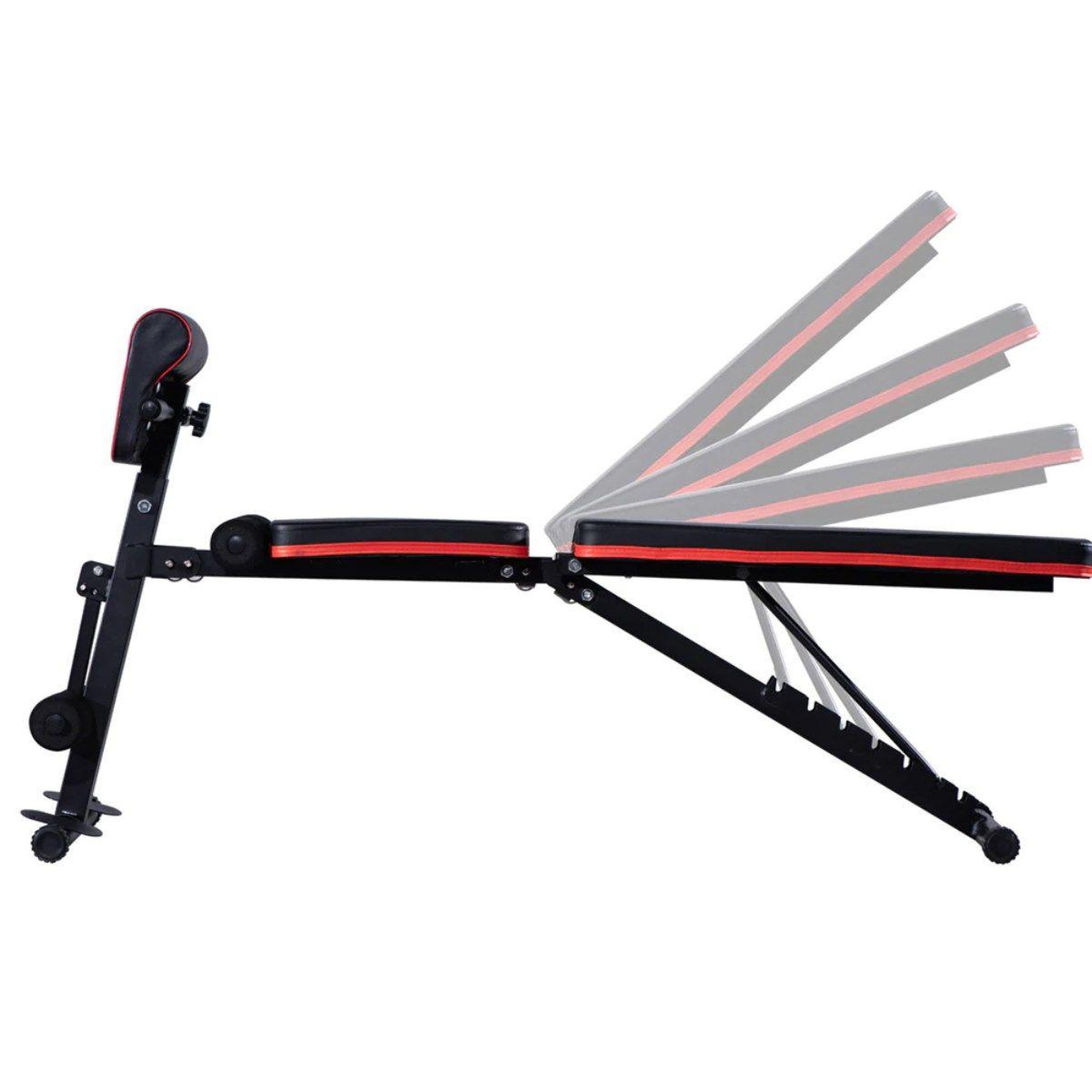 Voir la diapositive 5 : DE FAUGERES Banc de musculation  marcy  130cm noir