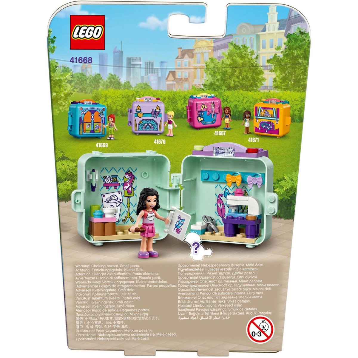 LEGO Friends 41668 - Emma's Fashion Cube dès 6 ans