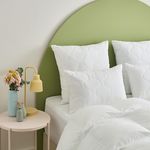 DUNLOPILLO Lot de 2 oreillers cocoon - Mémoire de forme. Coloris disponibles : Blanc