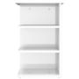 Voir la diapositive 5 : VIDAXL Armoire laterale Blanc brillant 35x35x55 cm Bois d'ingenierie