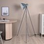 Voir la diapositive 6 : Paris Prix Lampadaire Trépied  Tiv  140cm Bleu