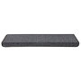 Voir la diapositive 3 : VIDAXL Tapis d'escalier 30 pcs 65x21x4 cm gris et noir
