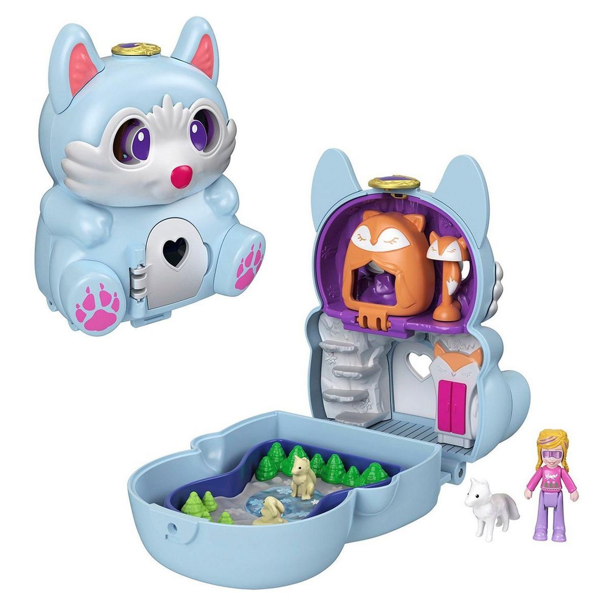 MATTEL Polly Pocket coffret transformables Asst