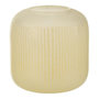 Voir la diapositive 1 : Paris Prix Vase Design en Verre Lignes  Carla  16cm Jaune Clair
