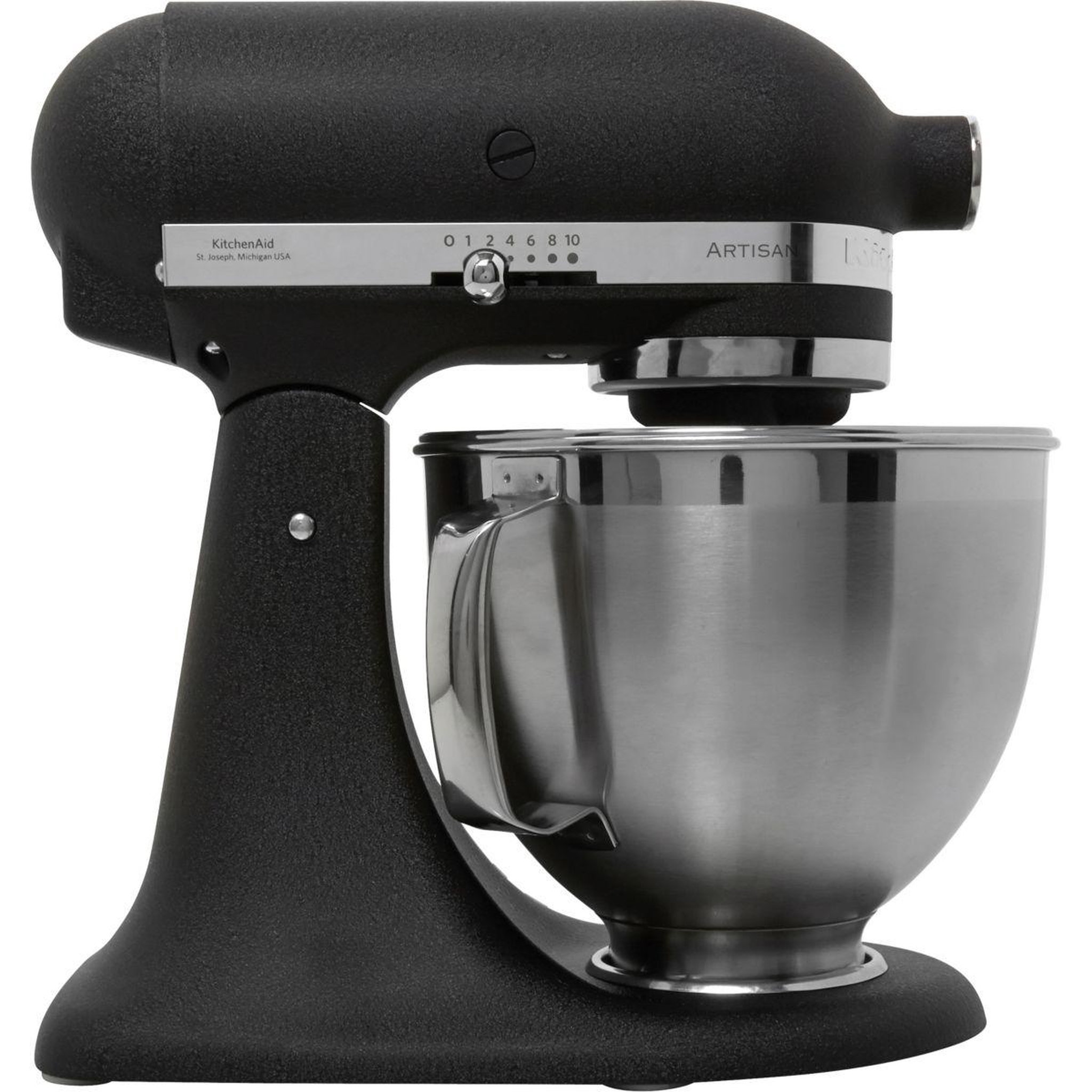 Voir la diapositive 2 : KitchenAid Robot pâtissier 5KSM185PSEBK Artisan Noir truffe