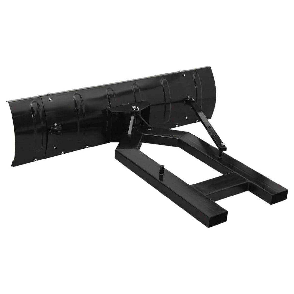 VIDAXL Chasse-neige pour chariot elevateur 150x38 cm Noir