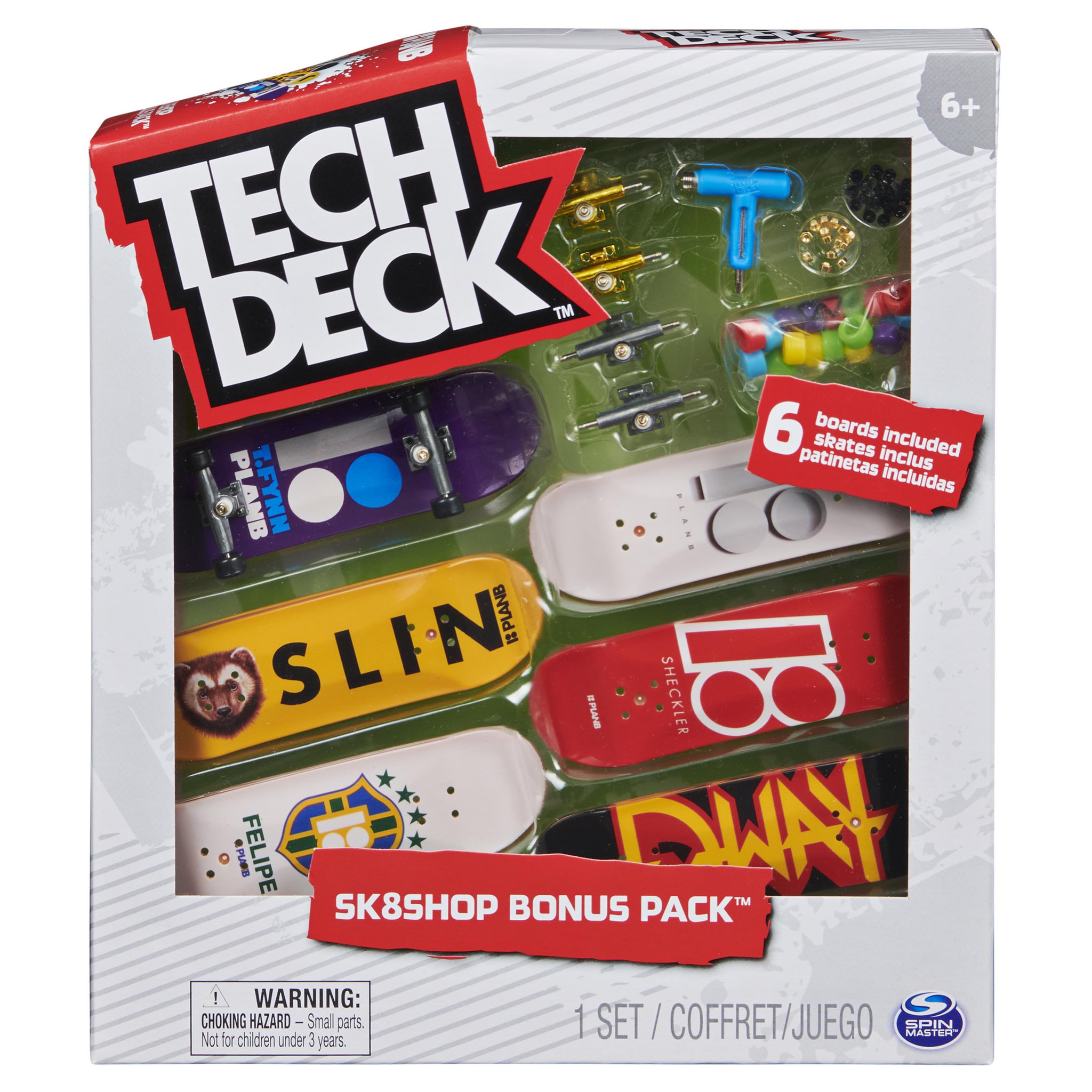 Voir la diapositive 6 : SPIN MASTER Skate Shop Bonus Pack Tech Deck