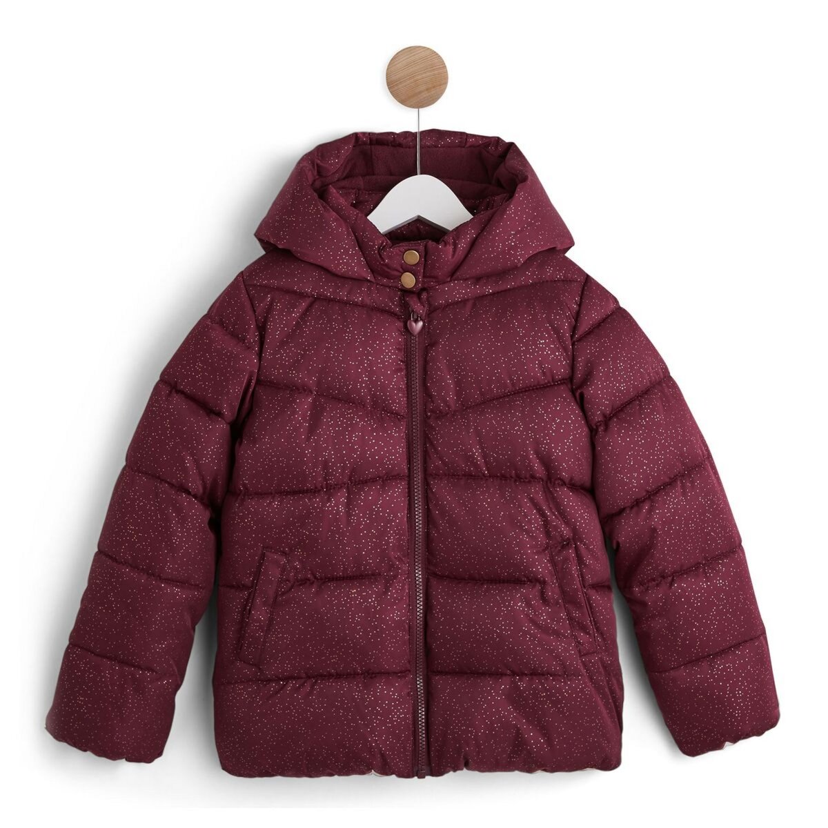 IN EXTENSO Doudoune à capuche fille