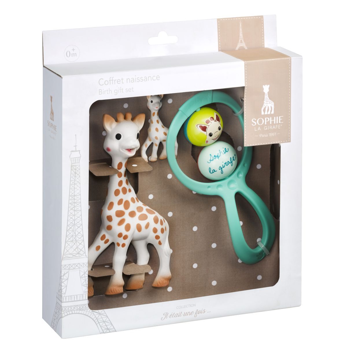 VULLI 010324 - Coffret cadeau "Il était une fois &hellip;" Sophie la girafe