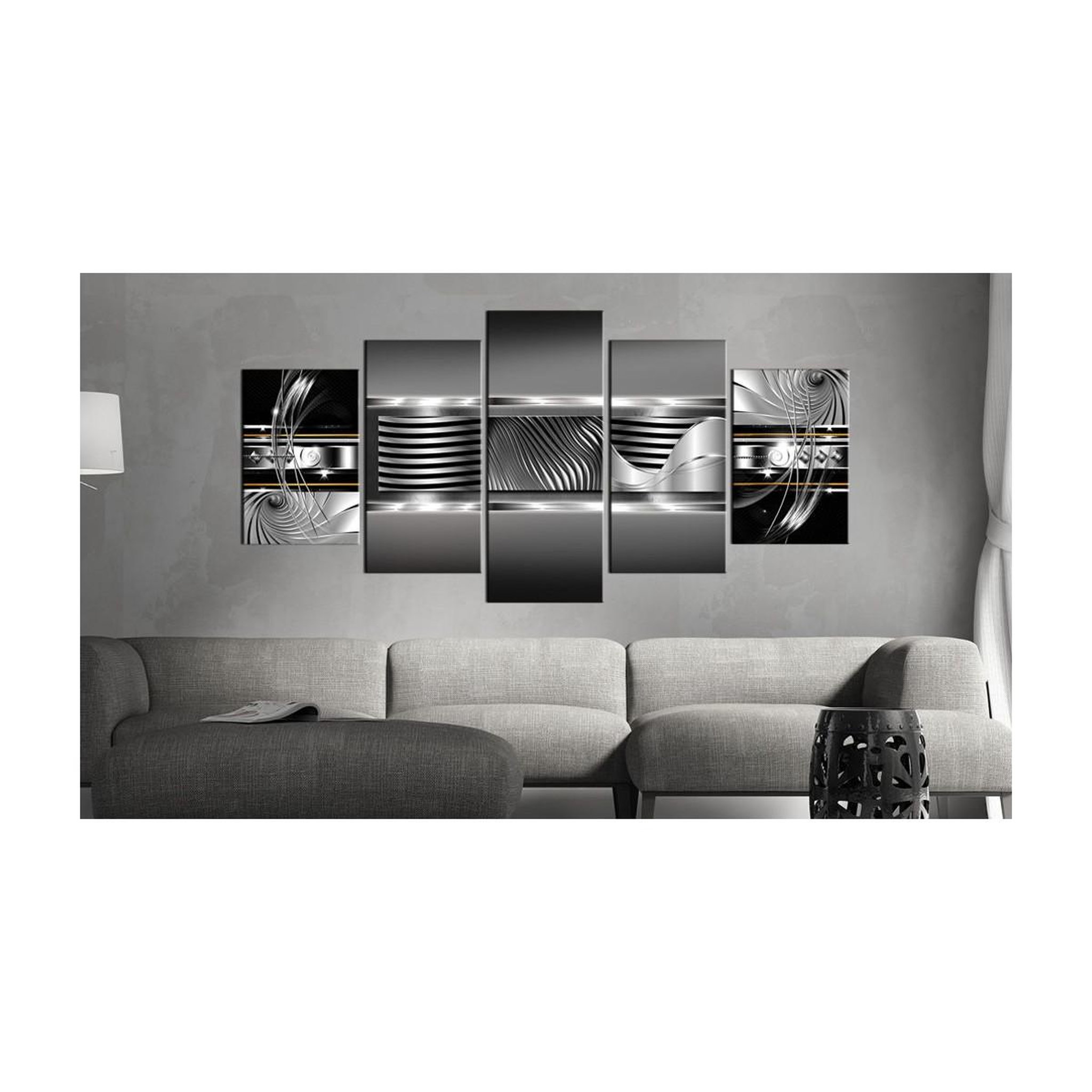 Voir la diapositive 2 : Paris Prix Tableau imprimé  rhythm of platinum
