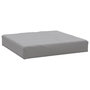 Voir la diapositive 5 : VIDAXL Coussins de palette lot de 2 gris tissu oxford