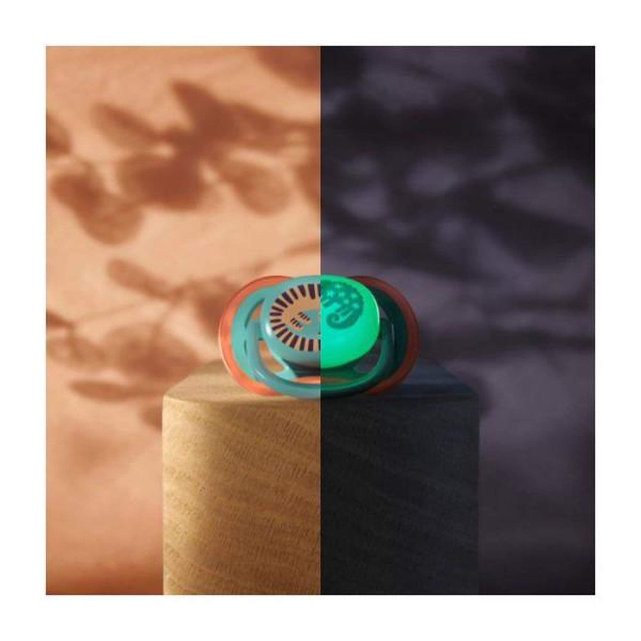 Voir la diapositive 4 : Philips Avent Lot de 4 sucettes Pacifier ultra air - PHILIPS AVENT - SCF087/27 - Jour et nuit - Sans BPA - 6/18 mois - Vert / Orange