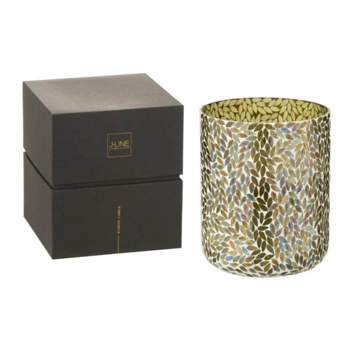 Paris Prix Bougie Parfumée Mosaïque  Cyra  25cm Tea & Herbscire