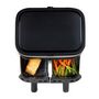 Voir la diapositive 6 : Domo Friteuse sans huile 2x4l 2850w noir - DO537FR