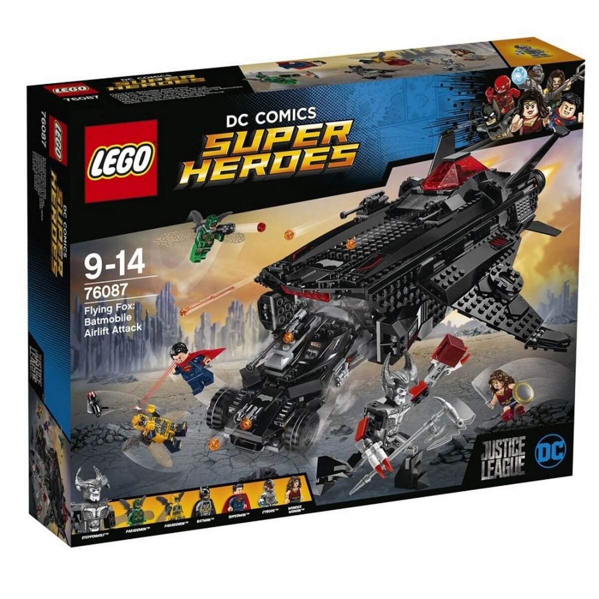 LEGO DC Super Heroes 76087 - L'attaque aérienne de la Batmobile
