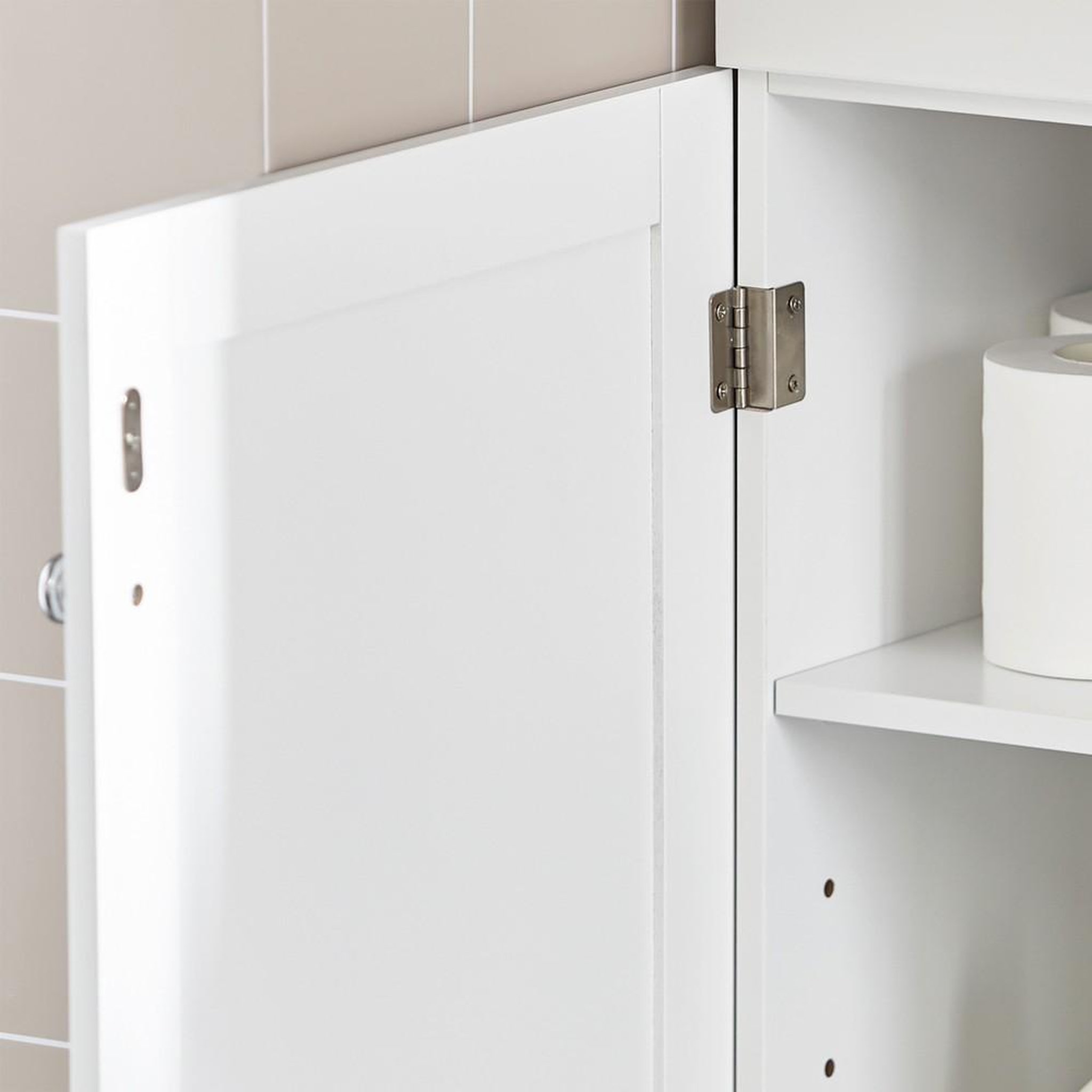 Voir la diapositive 5 : SOBUY SoBuy - Colonne De Salle De Bain à un tiroir - Moderne - BZR17