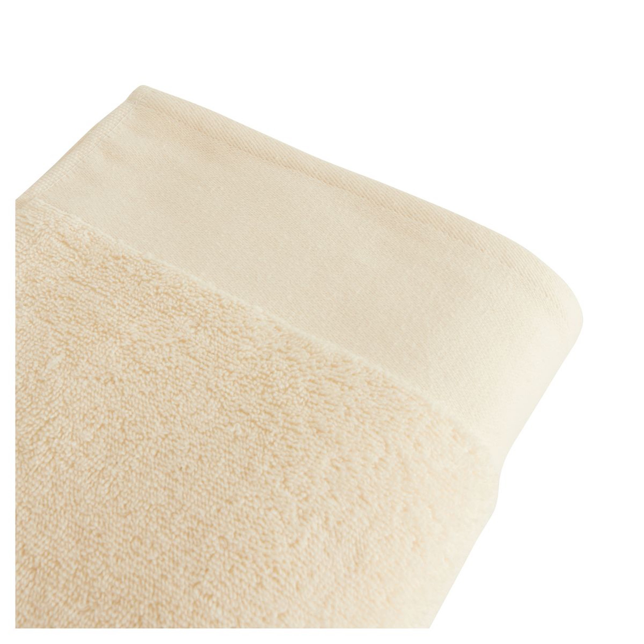 ACTUEL Lot de 2 gants de toilette unis en coton  500 g/m²