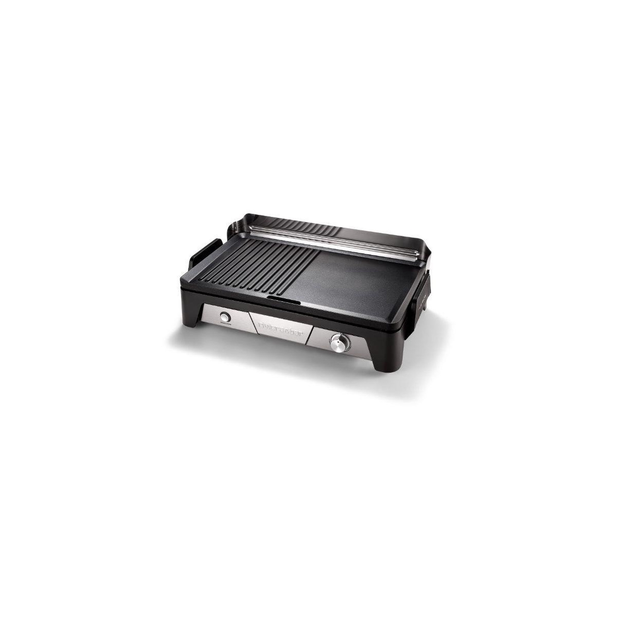 Riviera & Bar Plancha électrique QPL485 Grill et plancha à poser,  50x30 cm