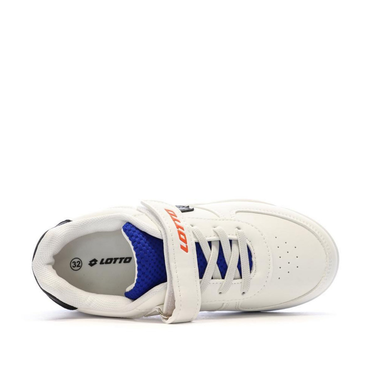 LOTTO Baskets Blanches/Noir/Rouge Garçon Lotto Verona