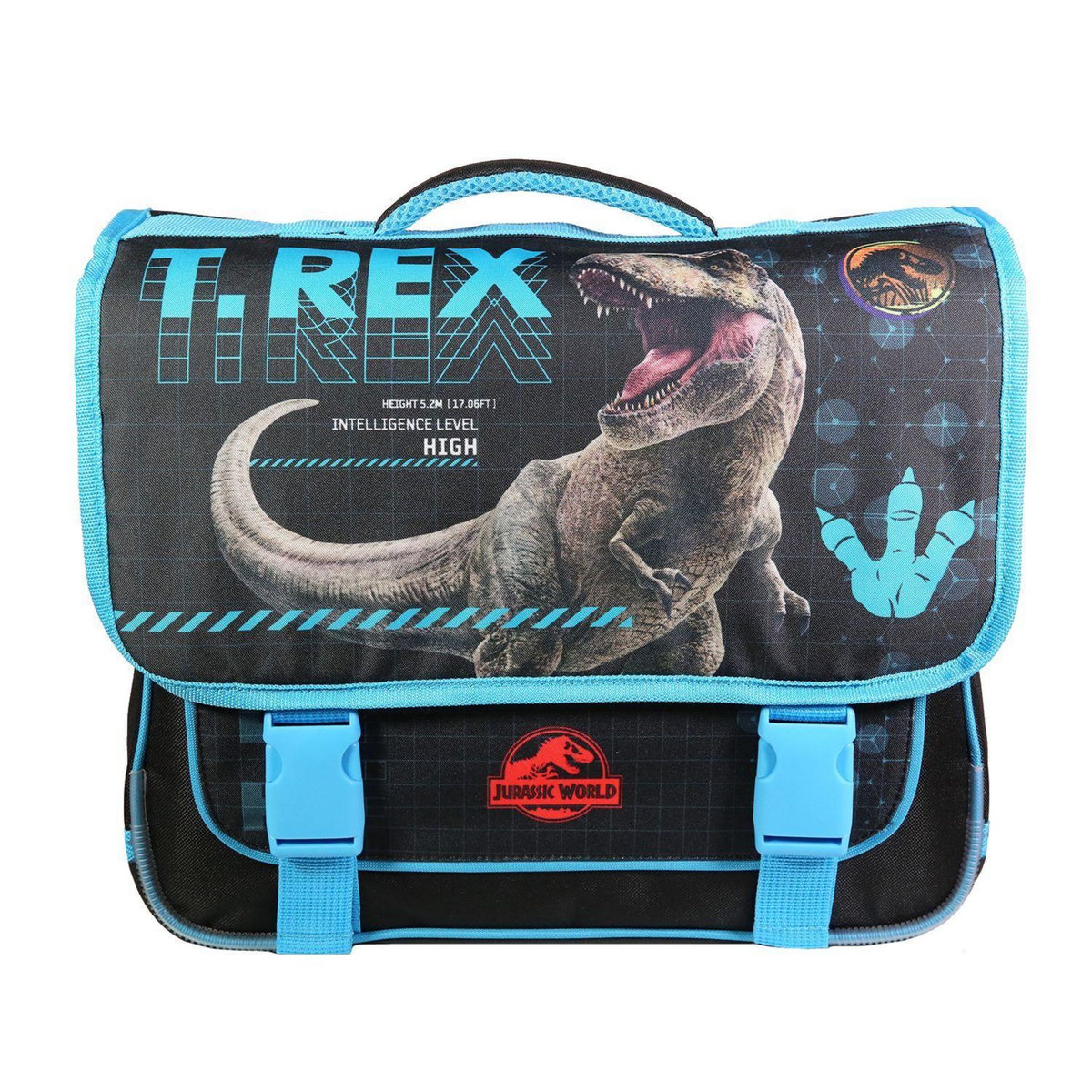 Bagtrotter BAGTROTTER Cartable 38 cm Jurassic World Noir T-Rex