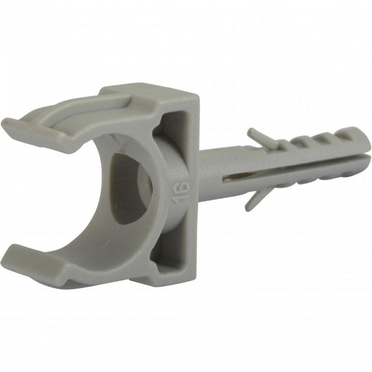 CENTRALE BRICO Lot de 10 clips et chevilles, Diam.16, L.60 mm