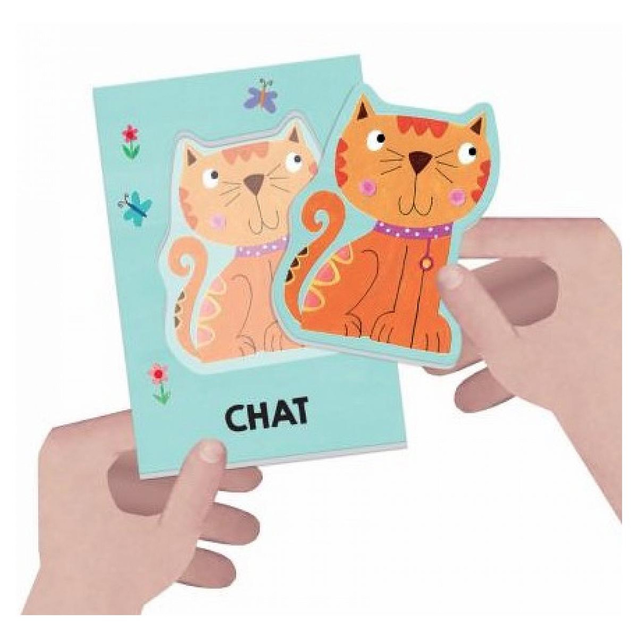 Voir la diapositive 3 : HEADU Baby Flashcards Montessori