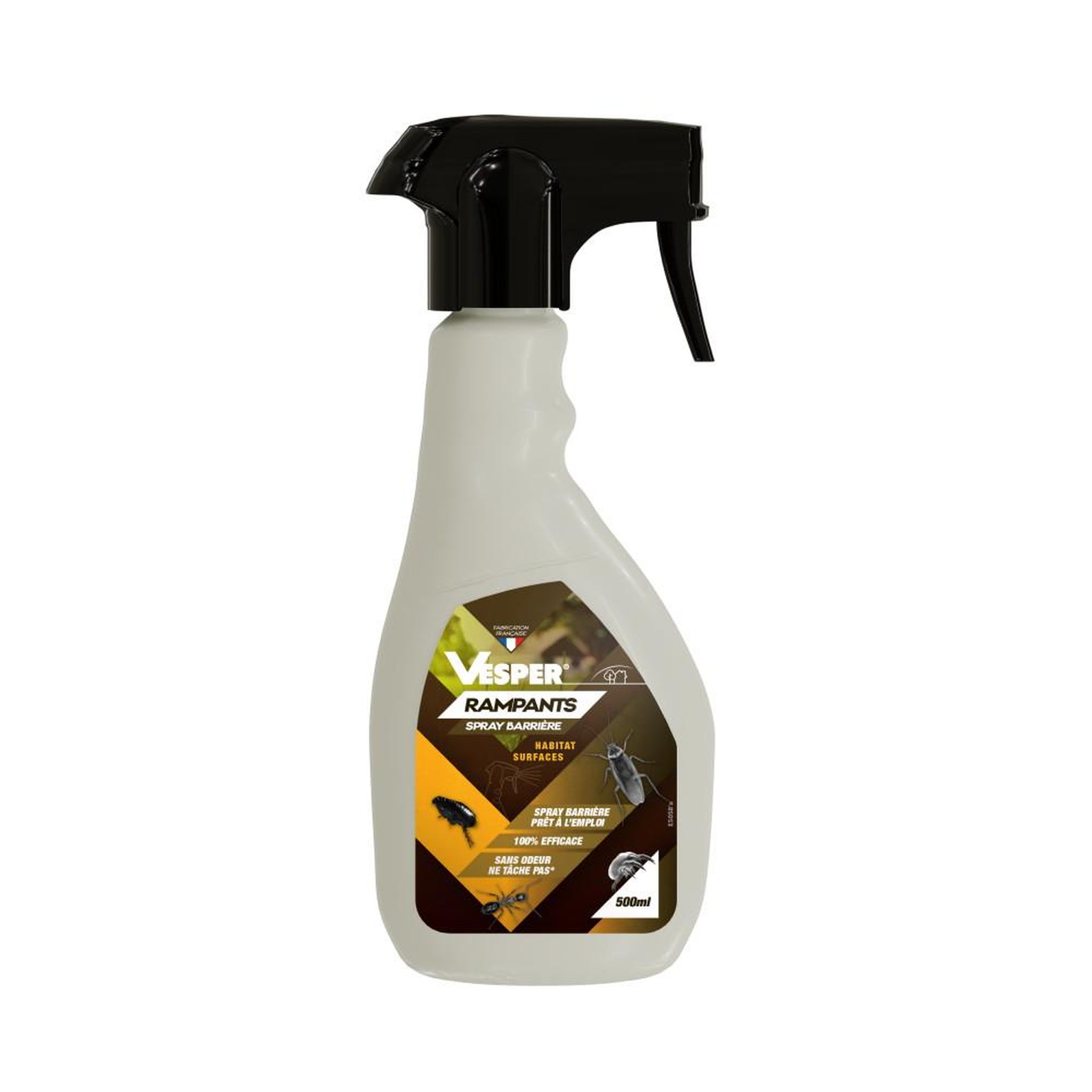 Vesper Spray barrière rampants 500 ml - Sans odeur, ne tâche pas