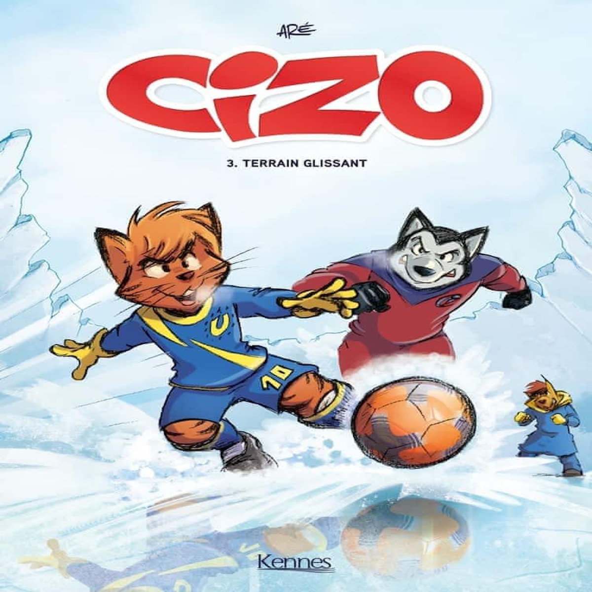 CIZO TOME 3 : TERRAIN GLISSANT, Aré