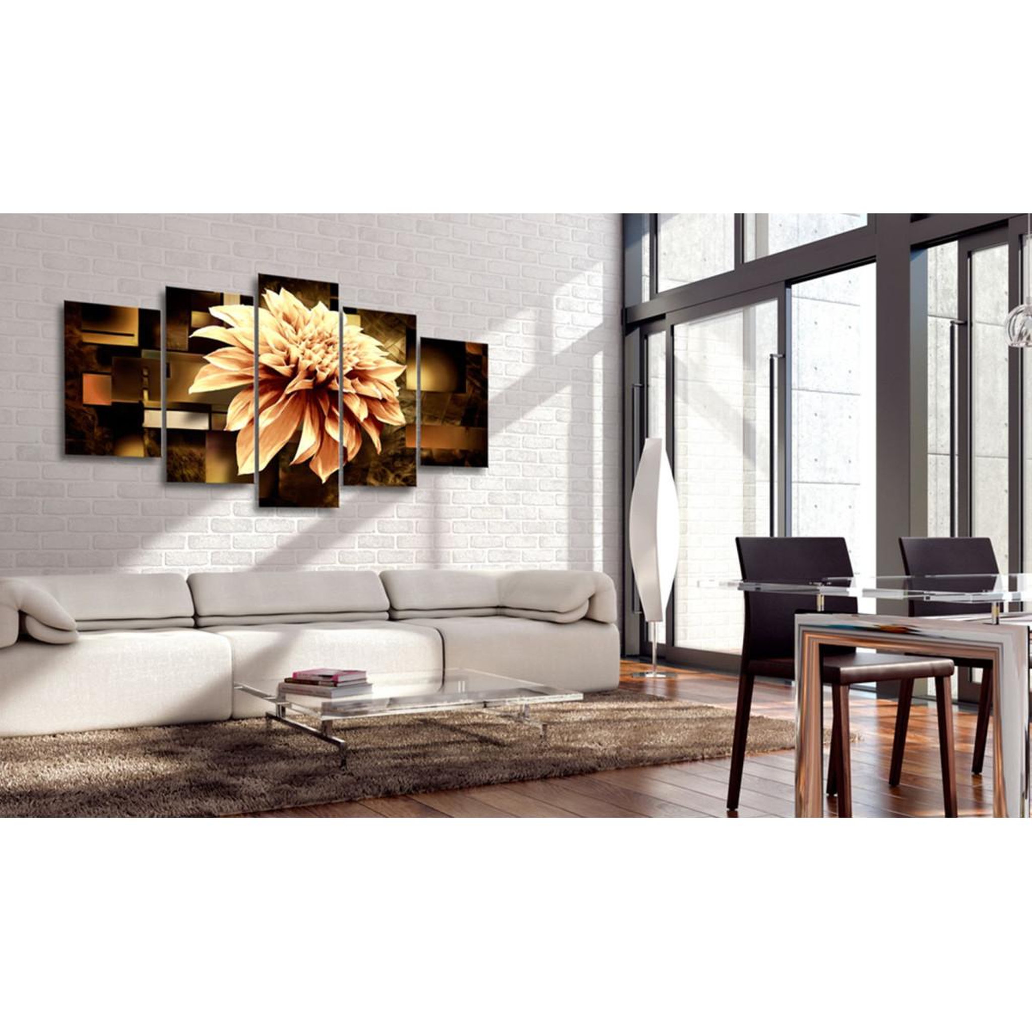 Voir la diapositive 2 : Paris Prix Tableau Imprimé  Royal Dahlia