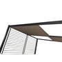 Voir la diapositive 6 : CONCEPT USINE Pergola 3 x 3 m 4 toiles coulissantes gris et taupe AGRA
