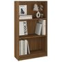 Voir la diapositive 4 : VIDAXL Bibliotheque Chene marron 60x24x109 cm Bois d'ingenierie