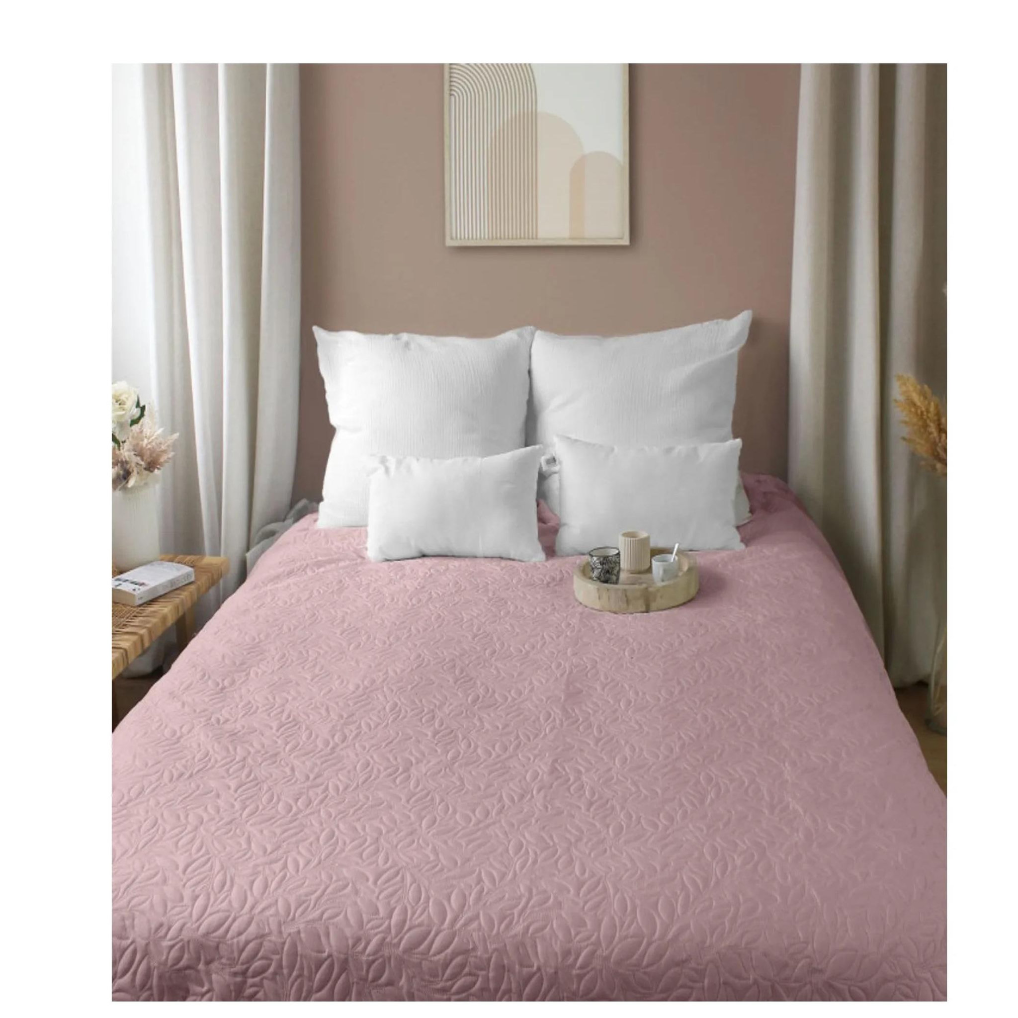 Voir la diapositive 3 : Eden Couvre-lit en microfibre rosace