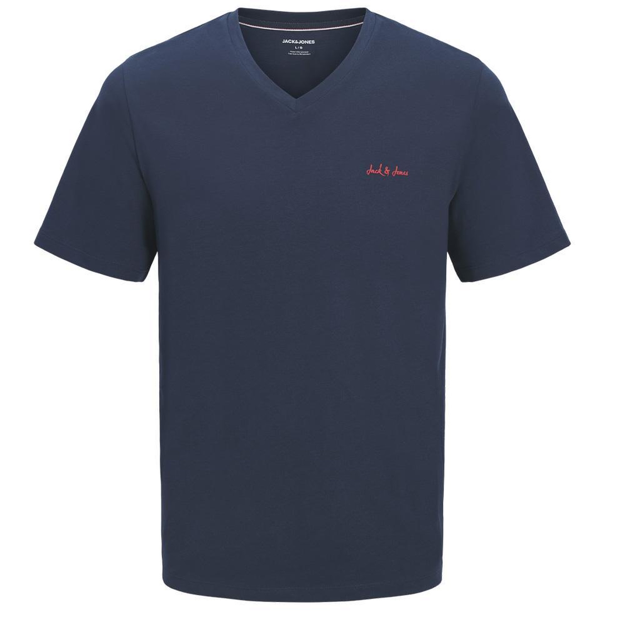 Jack & Jones T-Shirt Marine Homme Jack & Jones Jjblaze. Coloris disponibles : Bleu