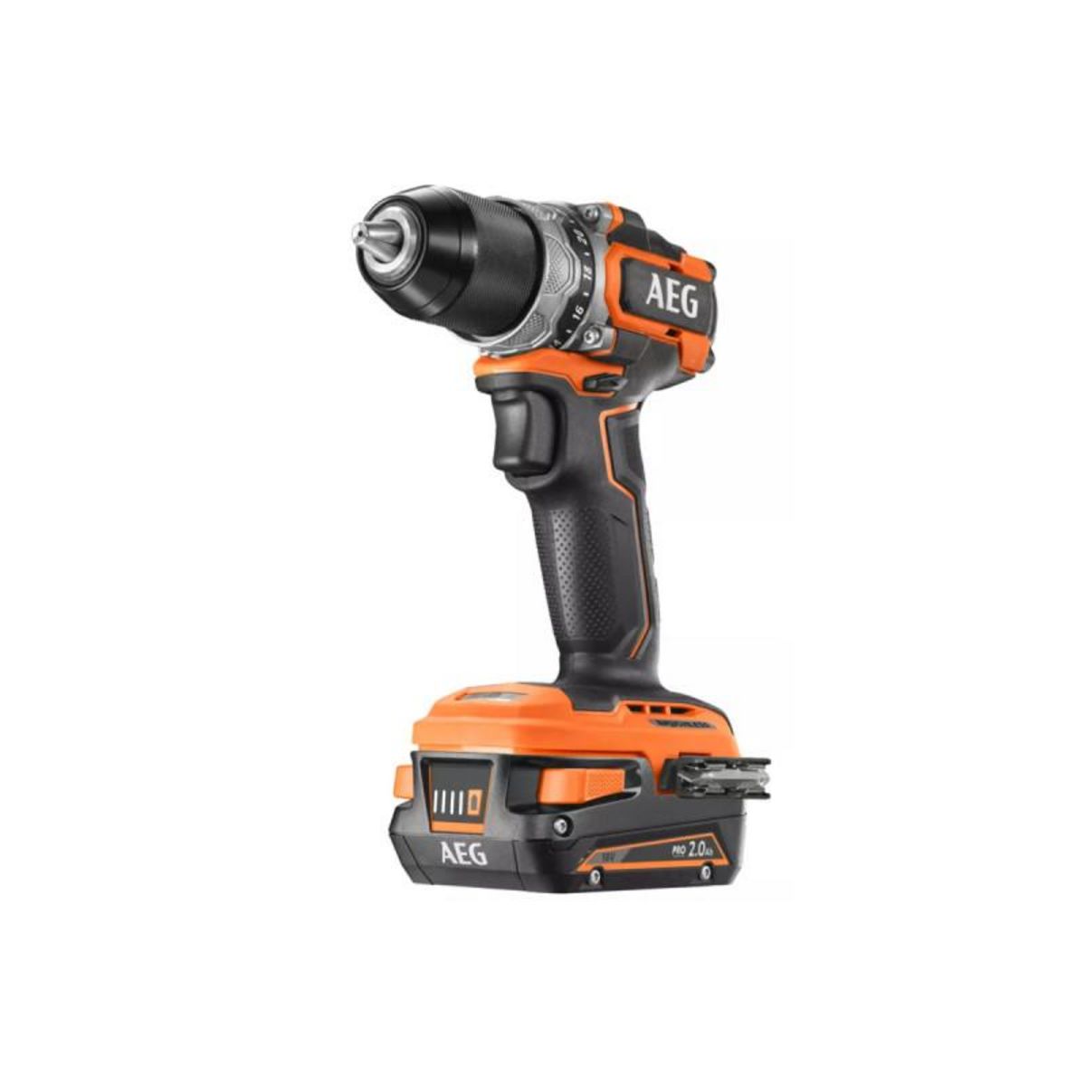 AEG Pack AEG Perceuse-visseuse - Scie circulaire - 18 V - Subcompact - Brushless - 2 Batteries 2,0 Ah -