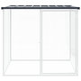 Voir la diapositive 3 : VIDAXL Poulailler avec toit anthracite 103x98x90 cm acier galvanise