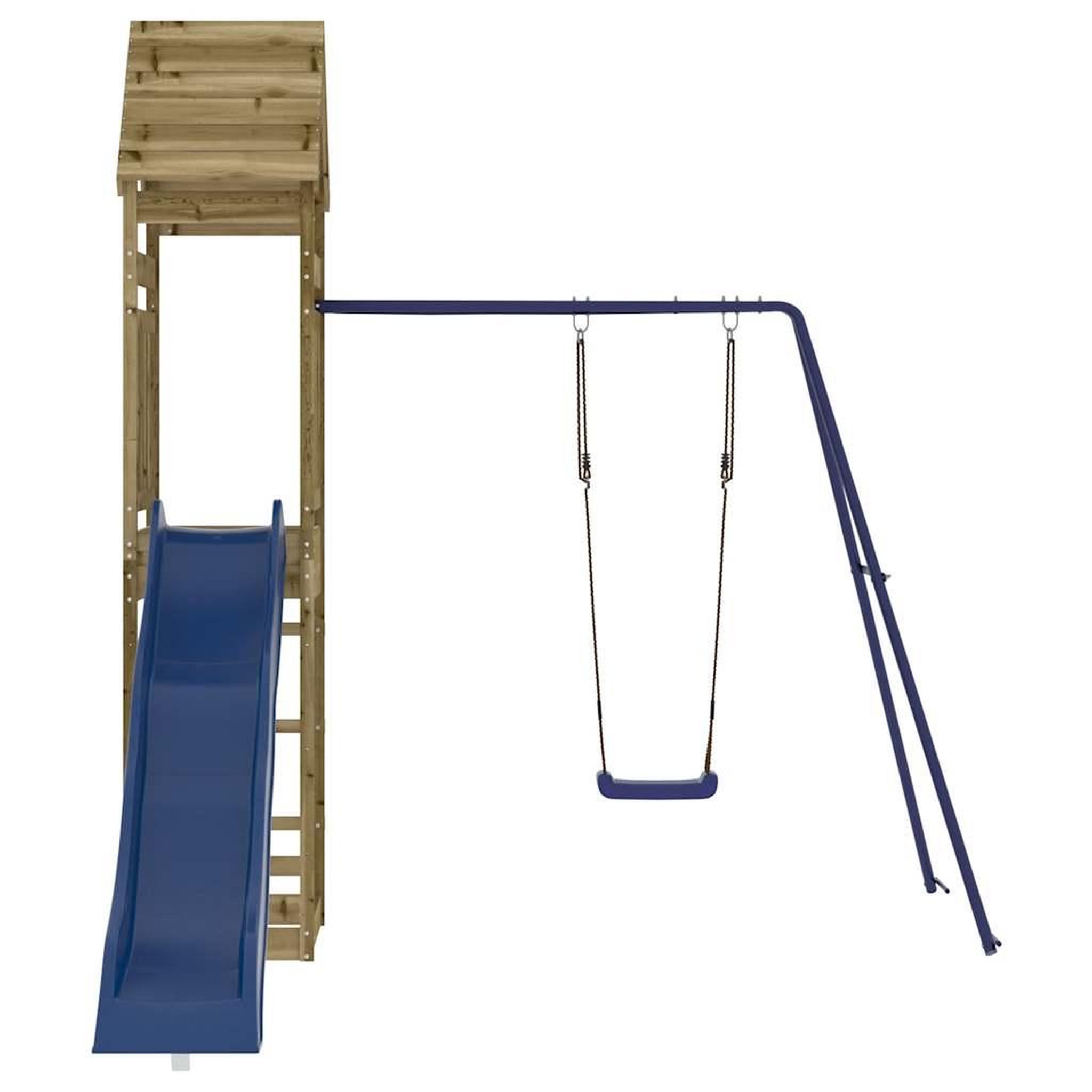 Voir la diapositive 5 : VIDAXL Aire de jeux d'exterieur bois de pin impregne