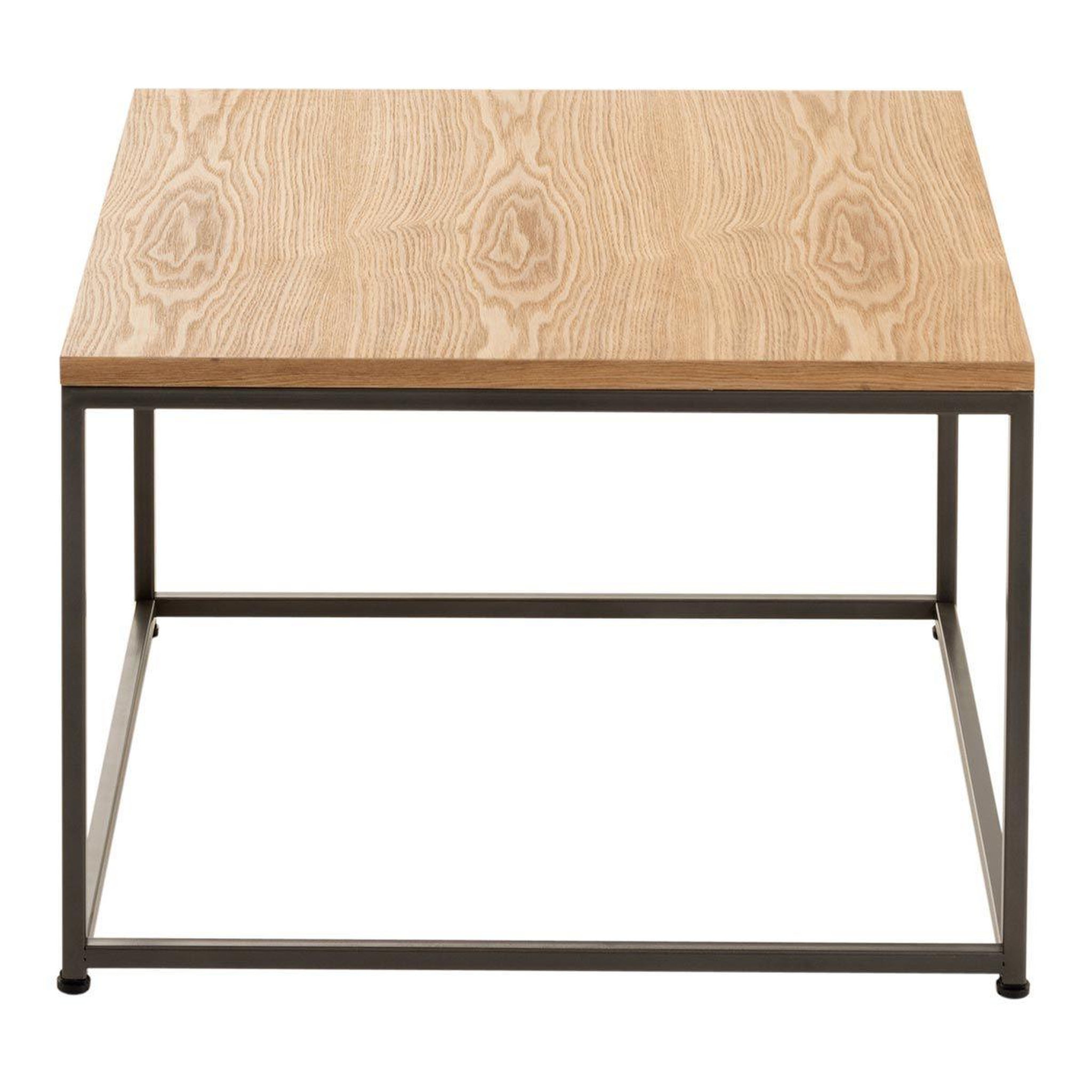 Voir la diapositive 3 : J-LINE Table d'appoint en bois  dresa  60cm naturel