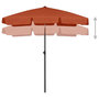 Voir la diapositive 3 : VIDAXL Parasol de plage terre cuite 180x120 cm