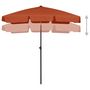 Voir la diapositive 3 : VIDAXL Parasol de plage terre cuite 180x120 cm