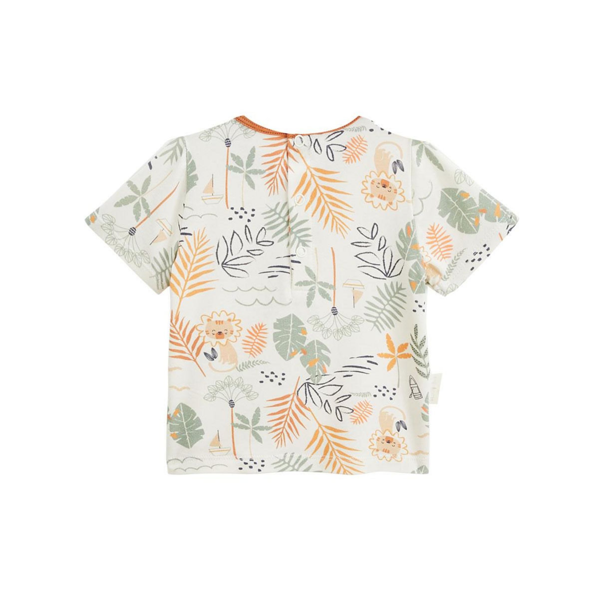 Petit Béguin Ensemble salopette bébé et t-shirt en éponge Mio