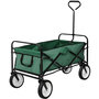 Voir la diapositive 3 : tectake Chariot de jardin Chariot de transport Pliable vert