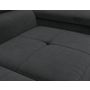 Voir la diapositive 4 : BEST MOBILIER Pablo - canapé droit 2 places avec têtières ajustables - en velours